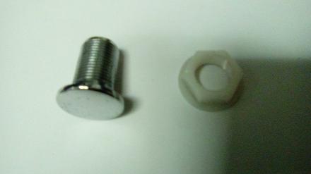 chrome stopper 15mm 20mm cistern plug
