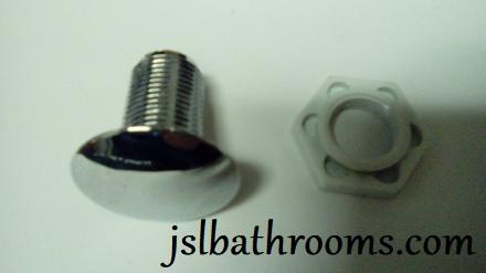 chrome stopper plug tap blank 20 30mm