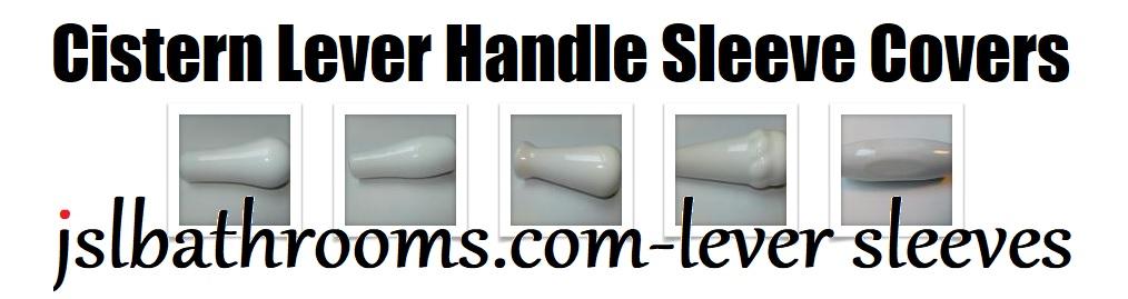 lever sleeve shroud handle ceramic plastic bathroom