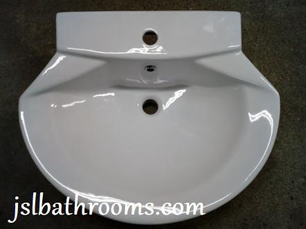 vogue basin clara bathroom sink 600mm