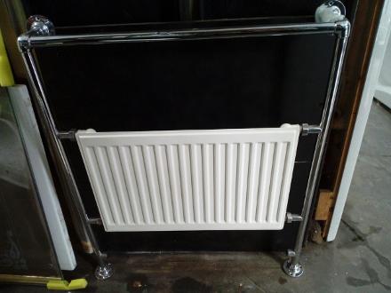 chrome white classic towel radiator rail