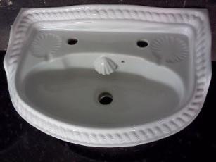 rope edge roped cloakroom small basin sink