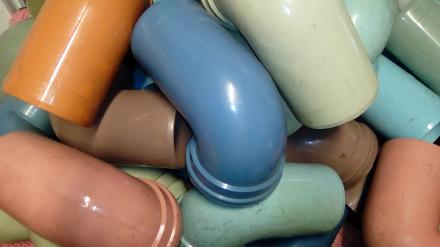 colour pan connectors plastic