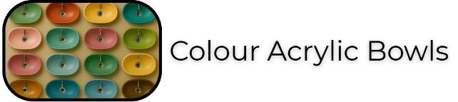 plastic inset colour vanity cupboard bowls