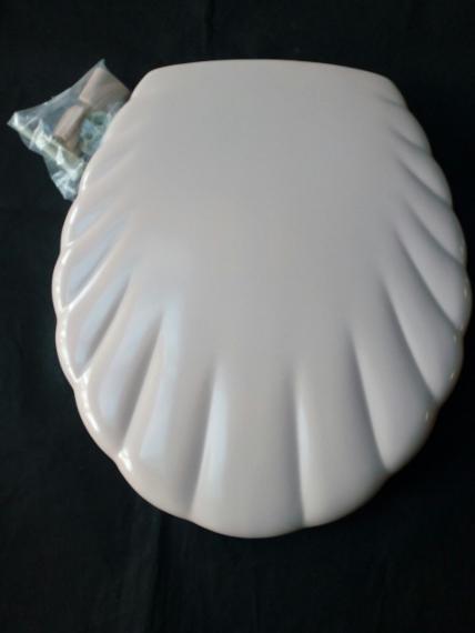 celmac shell coral pink toilet seat
