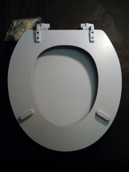 crocus matte blue bemis toilet seat