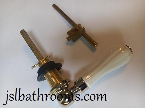 toilet flush arm handle gold white