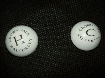 crown vale balterley hot cold tap caps