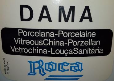 roca dama bidet white one tap floorstanding
