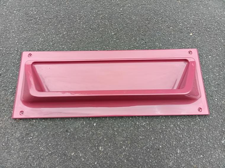 damask plastic bath shelf bar end