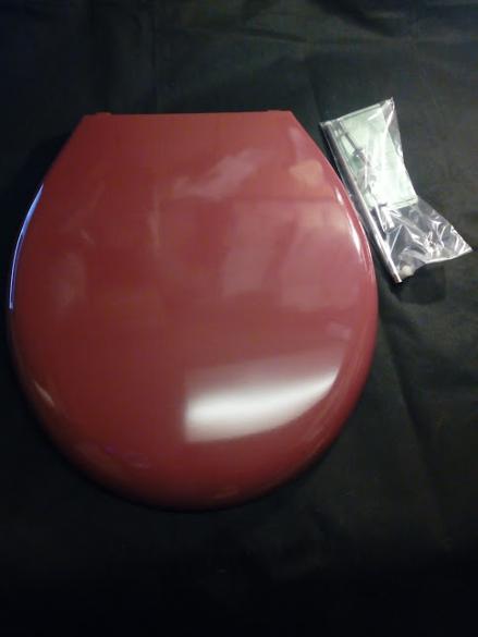 damask colour plastic toilet seat jsl