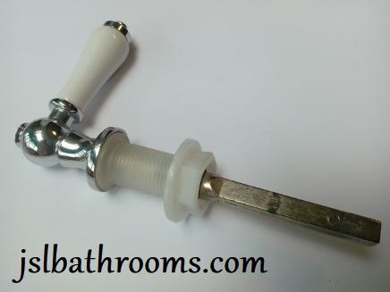 short ceramic lever toilet chrome victorian