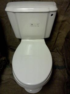 Durham ULS large pan cistern toilet