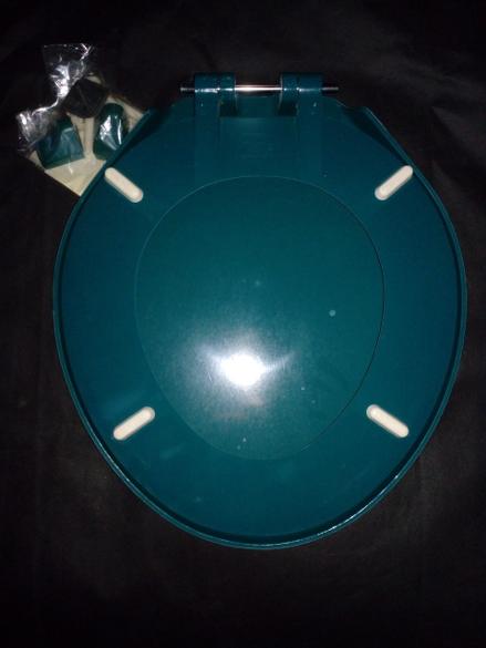 emerald green colour macdee toilet seat