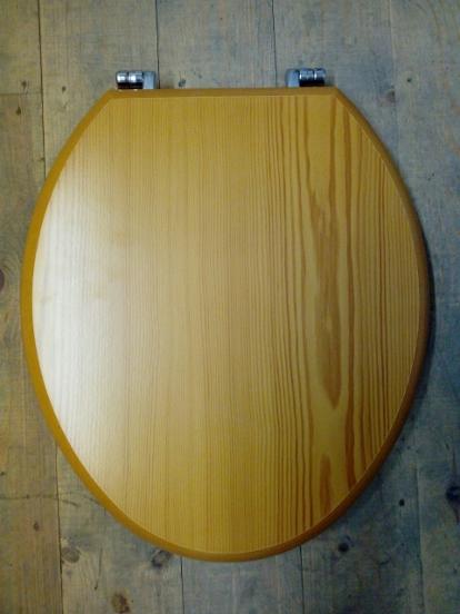 pine veneered toilet seat mdf chrome
