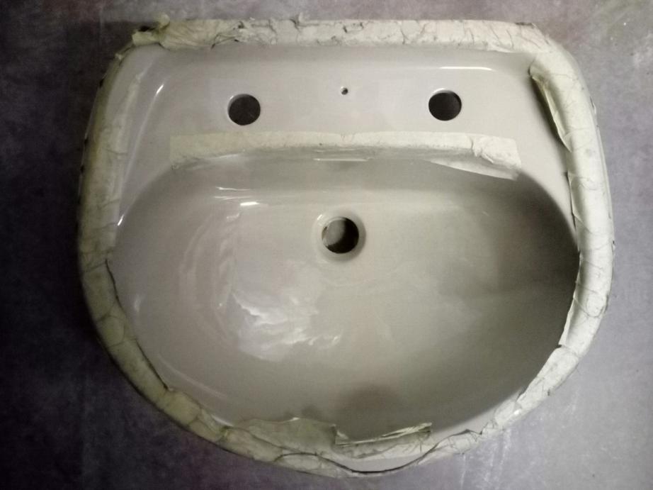 gazelle colour bathroom basin sink
