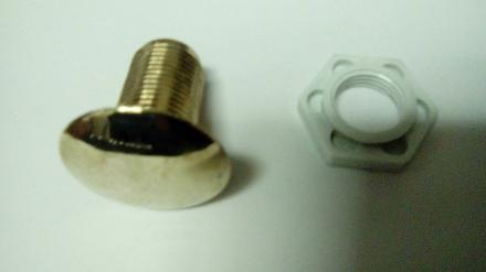 tap hole stopper blank 20 30mm gold