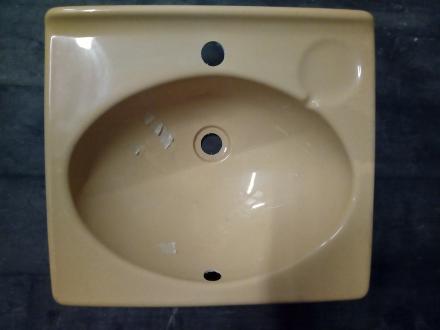 harvest gold vanity basin plastic bowl