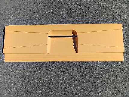 harvest gold colour bath front side panel