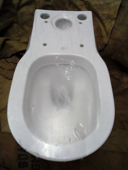 ideal standard sense close coupled toilet pan