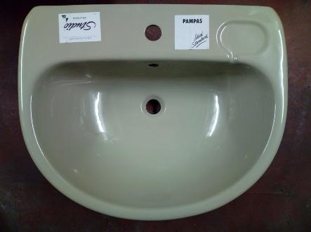 ideal standard studio pampas green basin