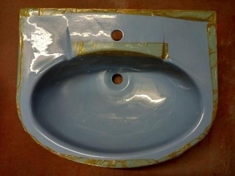 ideal standard bermuda blue basin uk