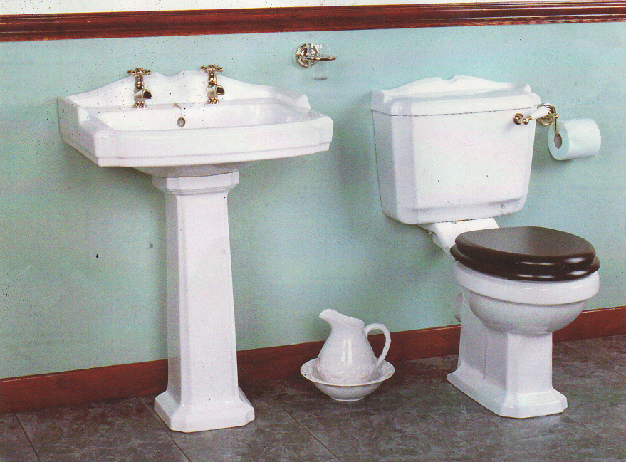 legend pottery bathroom sink art deco