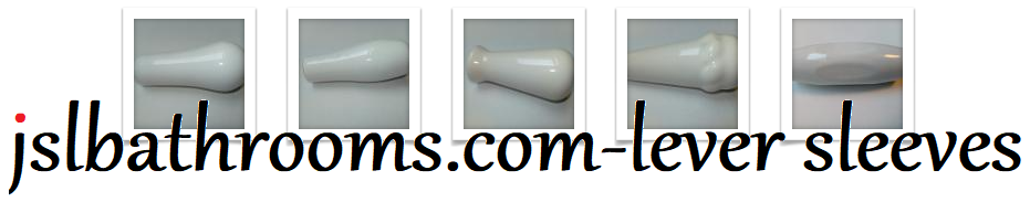lever sleeve shroud handle ceramic plastic bathroom