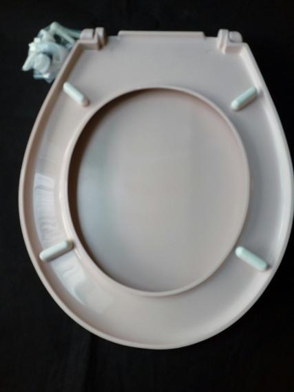 coral pink colour macdee toilet seat