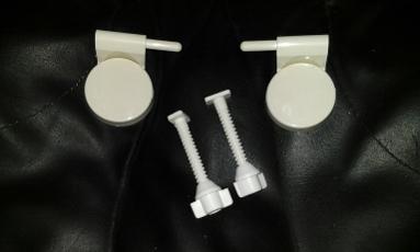 mandarin soft cream toilet seat hinges round plastic
