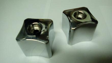 lotus square chrome tap heads lotus