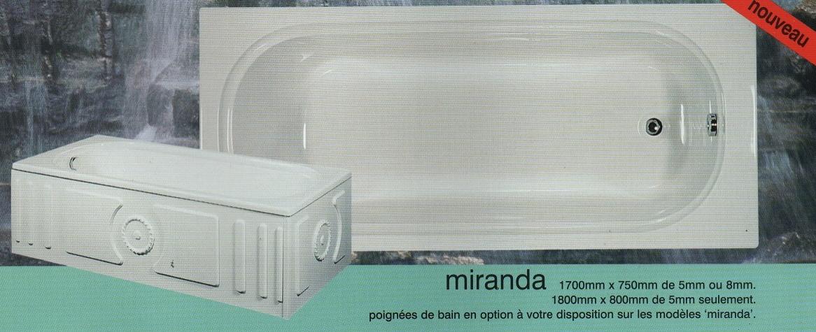 miranda bath 1800 800 750mm uk