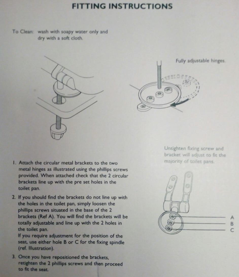 how to fit toilet lav loo seat cover