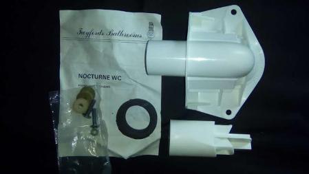 twyfords nocturne toilet pan cistern coupling fittings