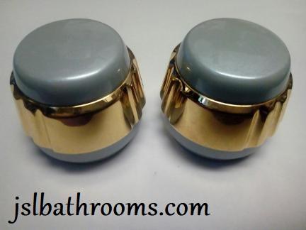oyster lustron gold shanks tap head