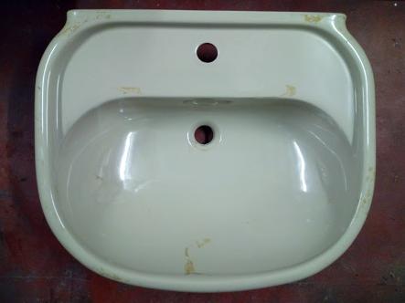 stelrad doulton pampas green basin