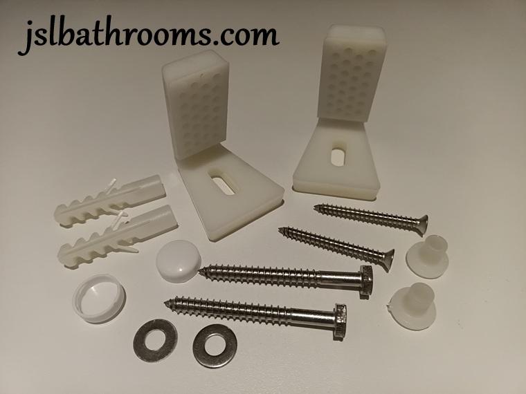 toilet pan floor fixing kit screws bolts