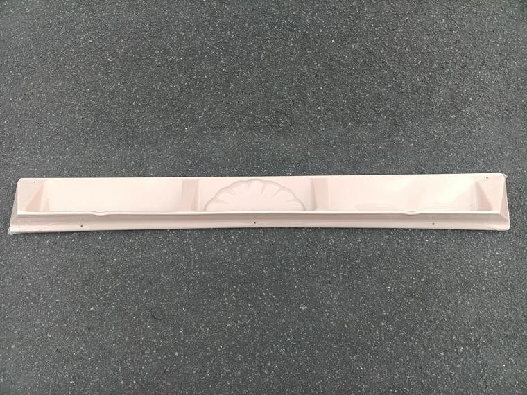 peach colour bathbar bath bar shelf wall