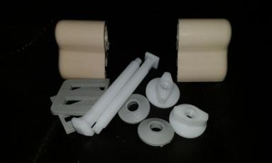 peach toilet seat hinges macdee top fix fittings