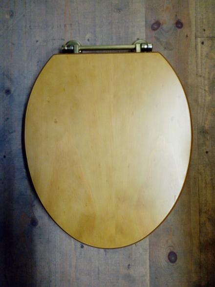 real pine toilet seat gold bar hinge