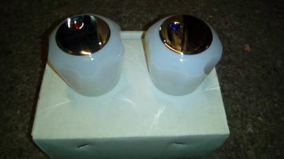 pink onyx tap heads handwheels plae