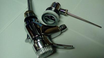 lever type bidet tap chrome mixer