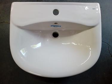 Roca giralda pergamon semi recessed basin bathroom