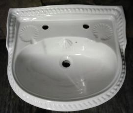 rope basin twist edge large bathroom sink