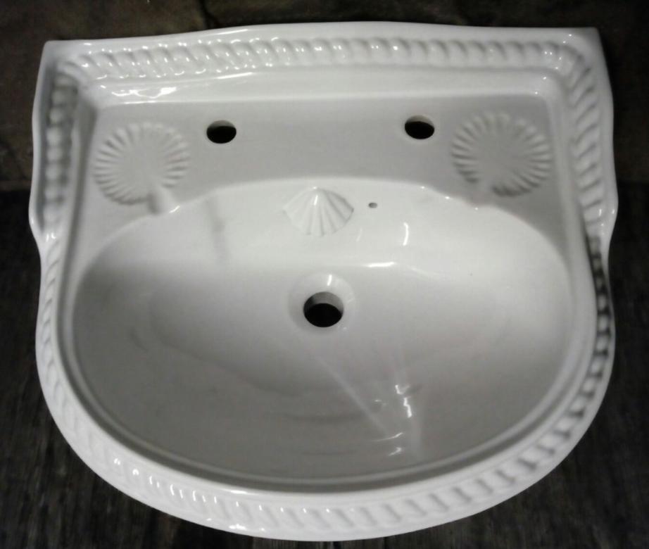 rope twist design bathroom basin