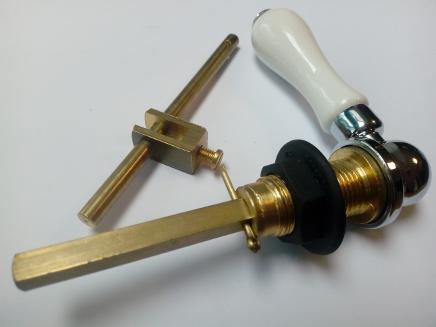 ceramic middle chrome toilet flush