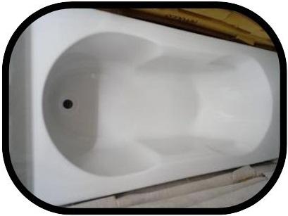 1700 x 750 single ended bath acrylic bradford
