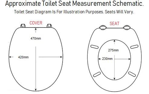 damask colour comfort toilet seat thermoplastic