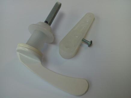 flush handle loo lavatory white colour