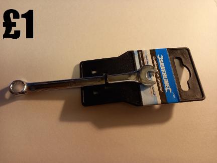 8mm silverline combination spanner steel